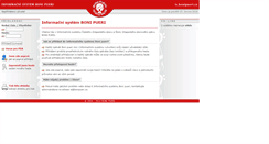 Desktop Screenshot of is.bonipueri.cz